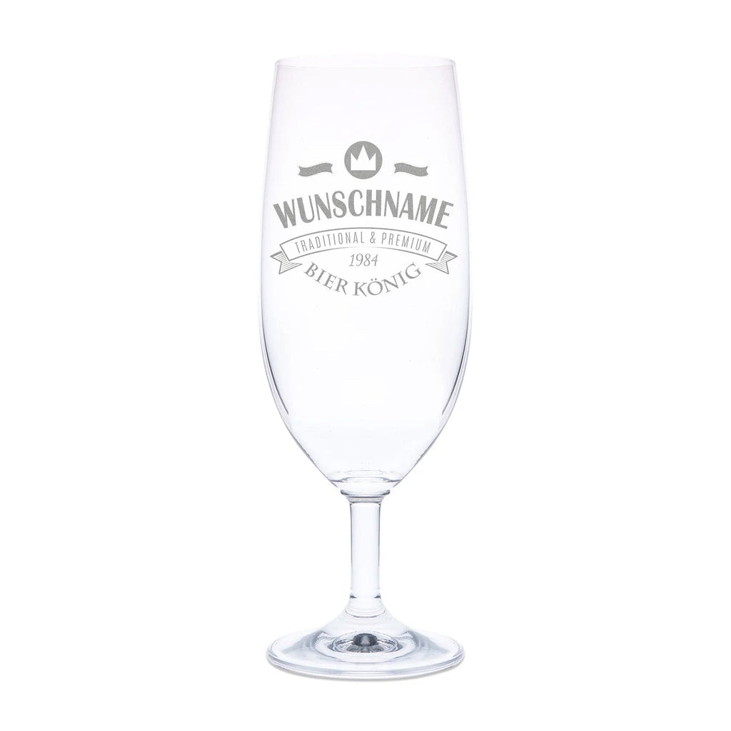 Leonardo Bierglas mit Gravur "Bierkönig"