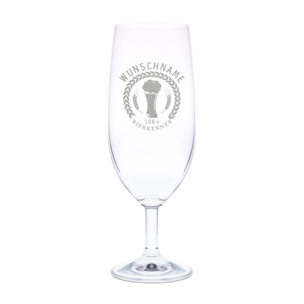 Leonardo Bierglas mit Gravur "Bierkenner"