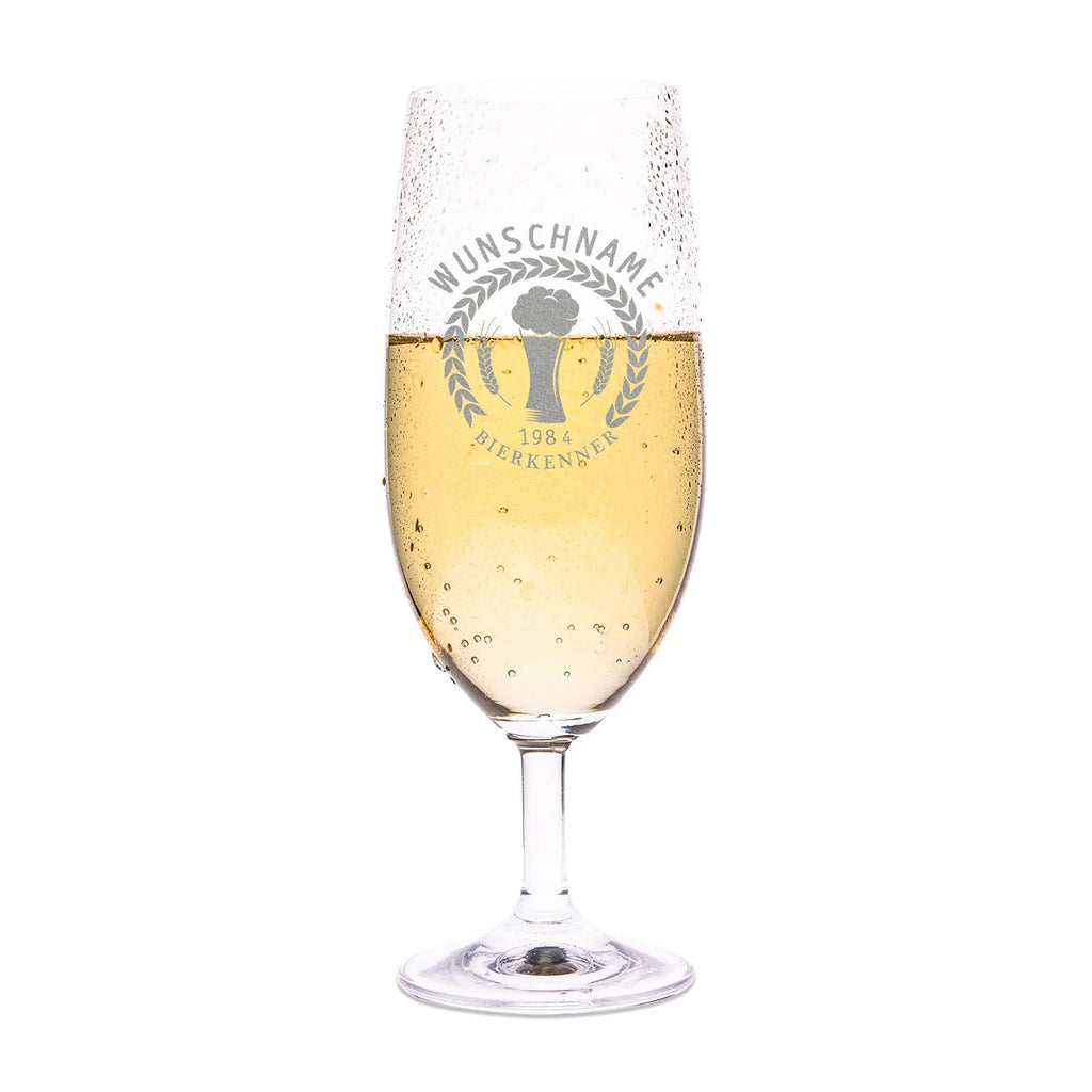 Leonardo Bierglas mit Gravur "Bierkenner"