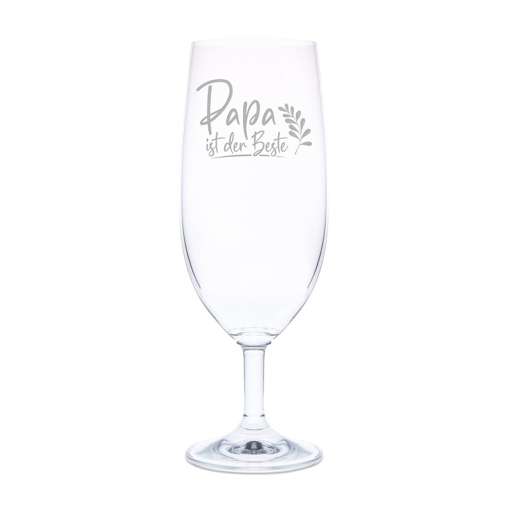Leonardo Bierglas mit Gravur "Papa ist der Beste"