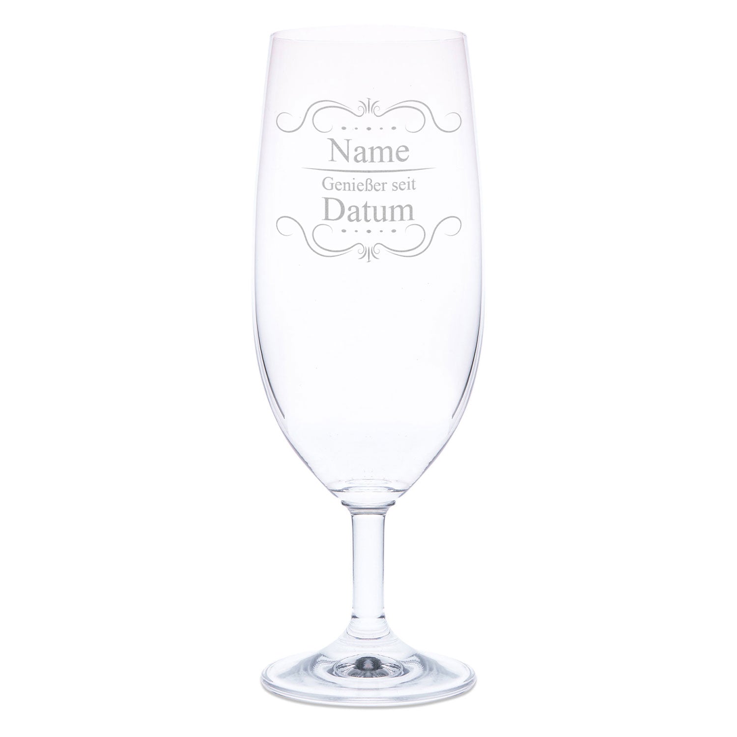 Leonardo Bierglas mit Gravur "Biergenießer"