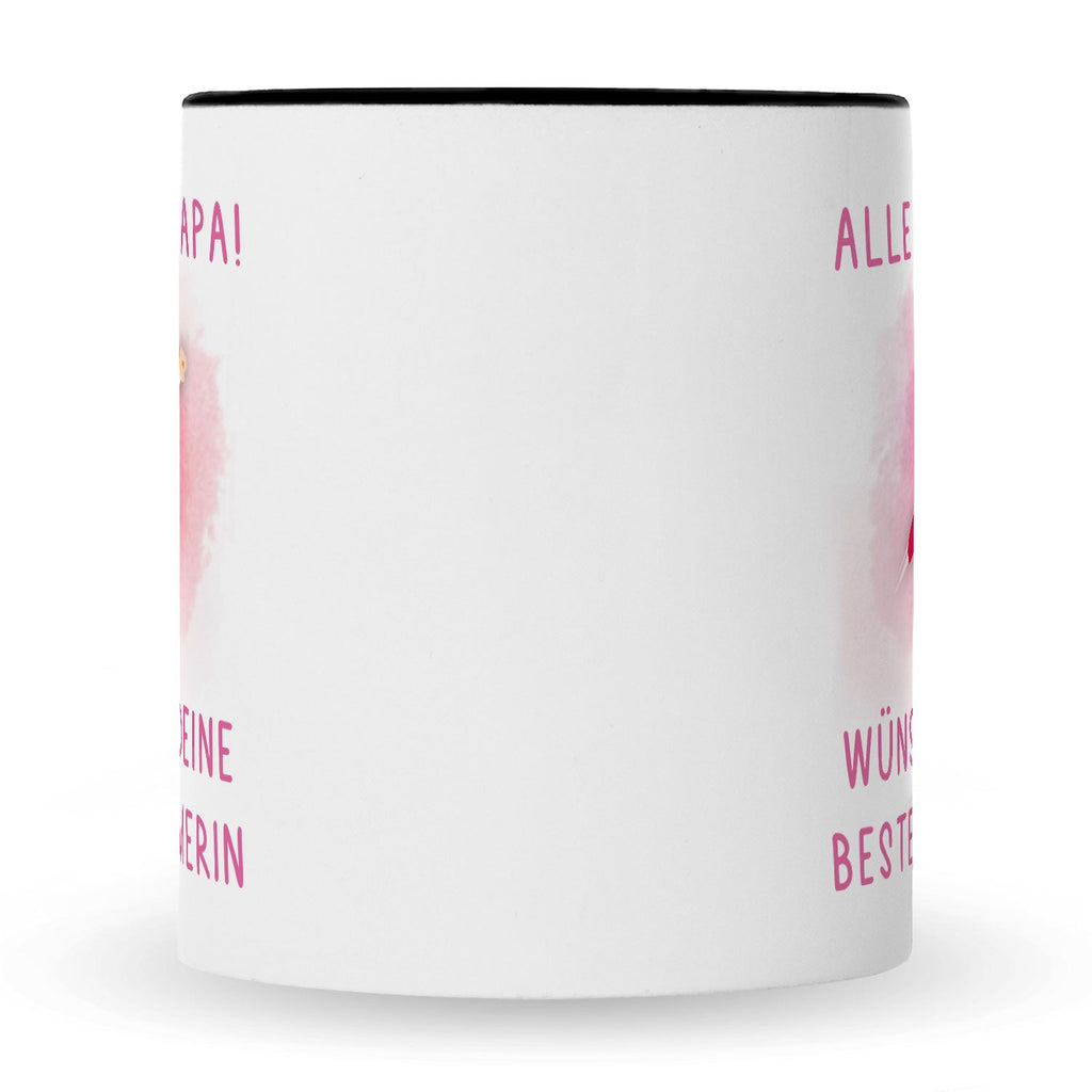 Bedruckte Tasse mit Spruch Bester Schwimmer