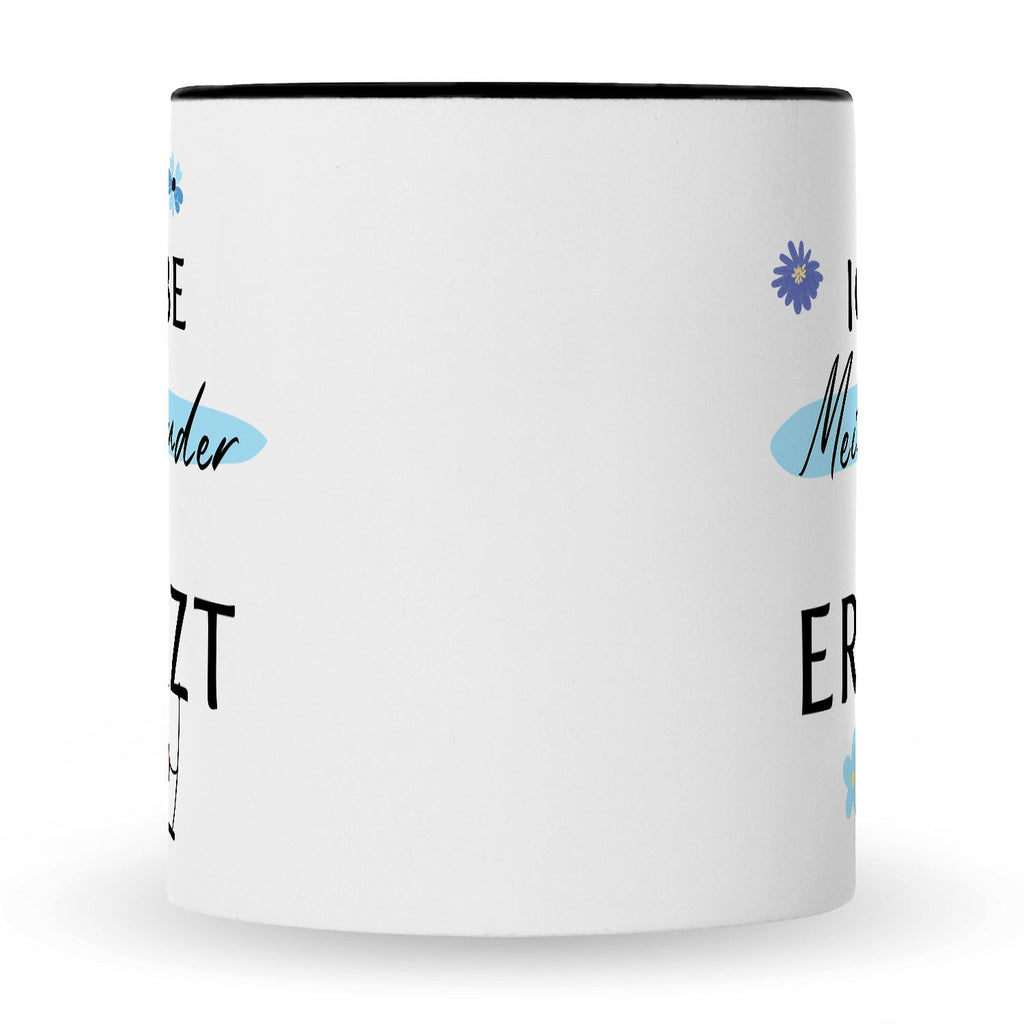Bedruckte Tasse mit Spruch Ich liebe meinen Bruder obwohl er furzt