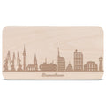 Frühstücksbrettchen Skyline Bremerhaven