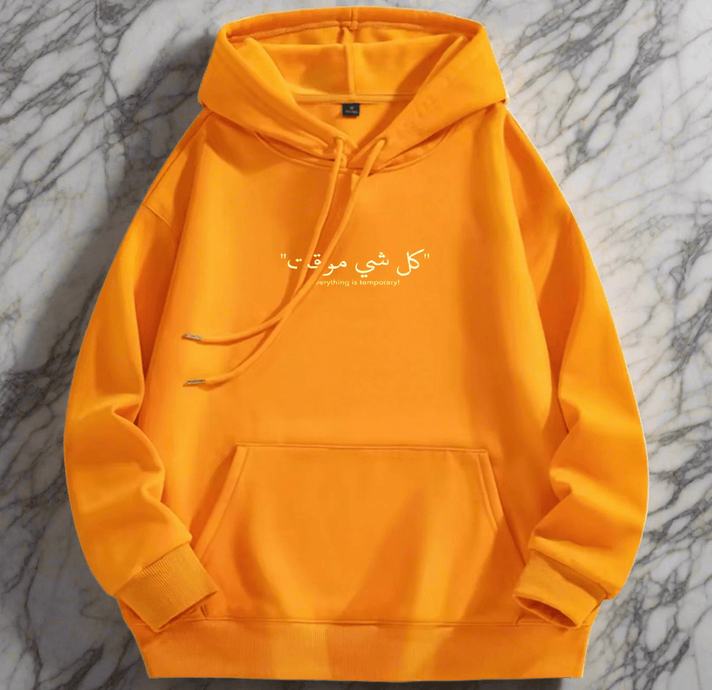 Arabic fashion hoodies for sweatshirt with design