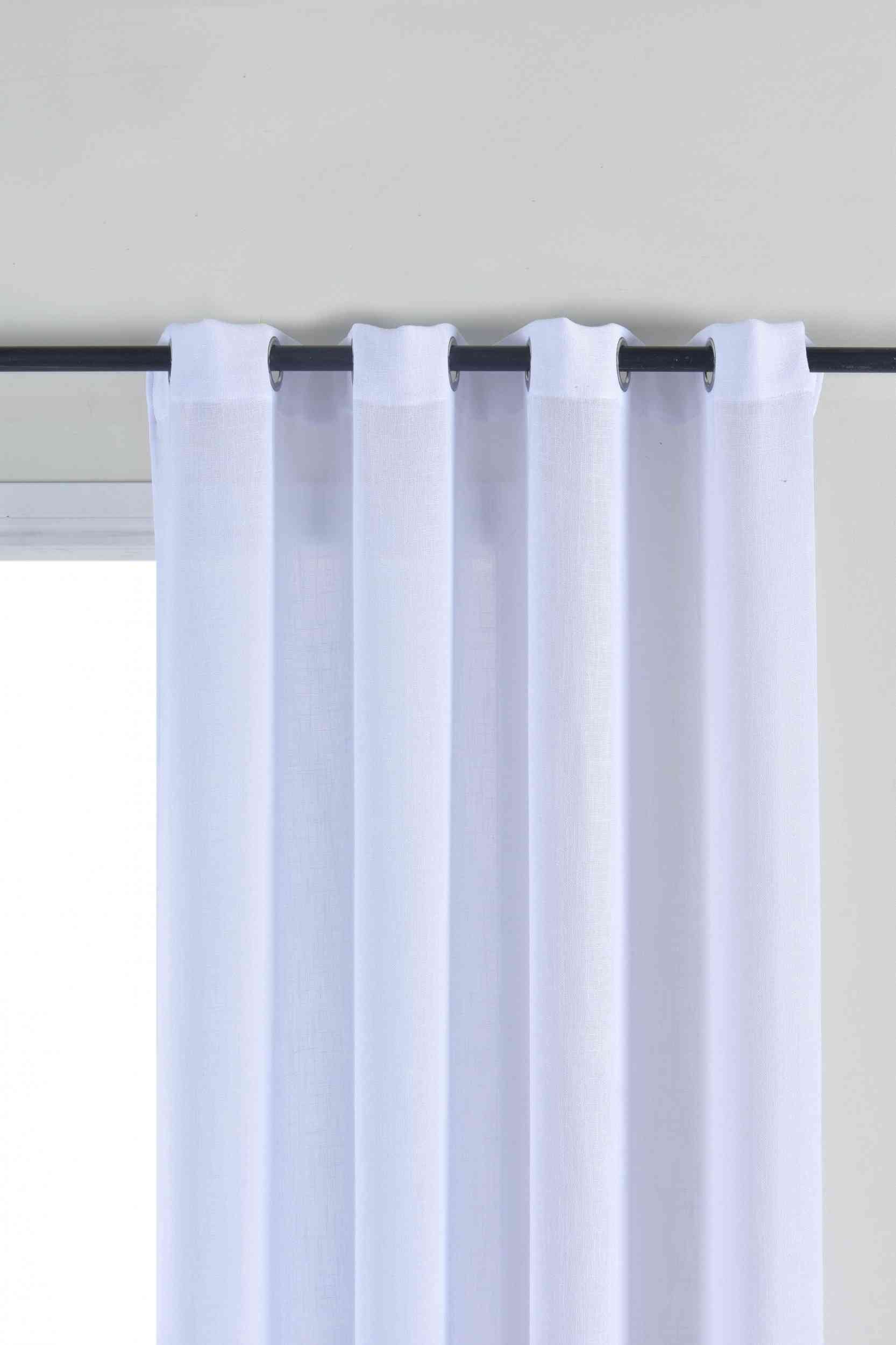2er Set Vorhang Ösen »Essen« Cationic Raffhalter Leinenstruktur blickdicht lichtdurchlässig 210 g/m² 202430-2