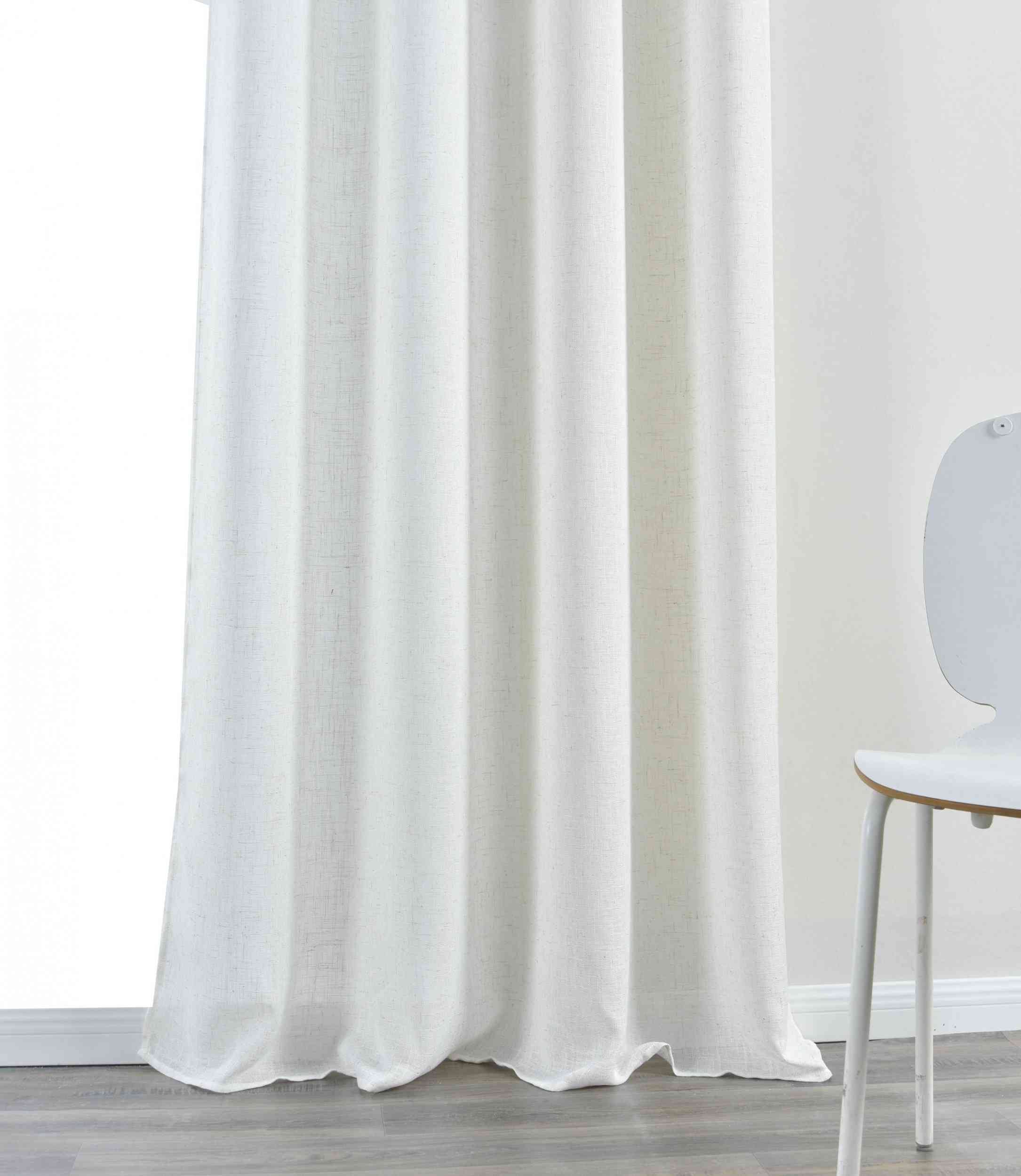 2er Set Vorhang Ösen »Essen« Cationic Raffhalter Leinenstruktur blickdicht lichtdurchlässig 210 g/m² 202430-2