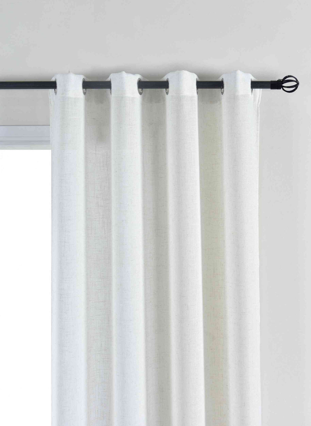 Vorhang Ösen »Essen« Cationic Raffhalter Leinenstruktur blickdicht lichtdurchlässig 210 g/m² 202430