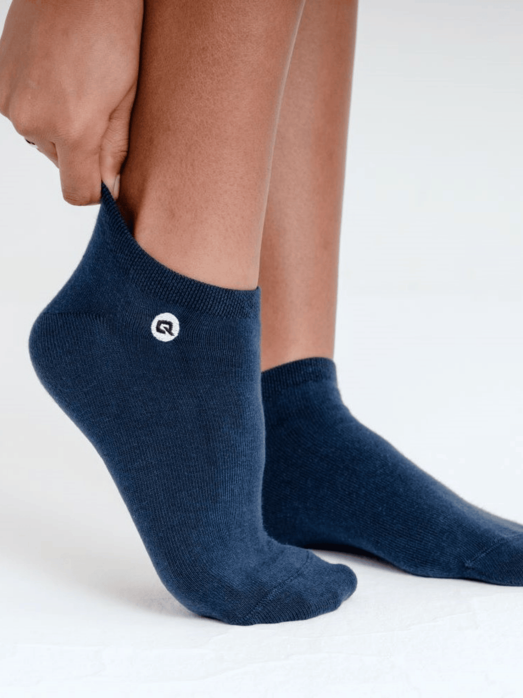 QOLONIA Dünne Sneaker Socken Herren & Damen (6er Pack) – Atmungsaktive Sommer Söckchen
