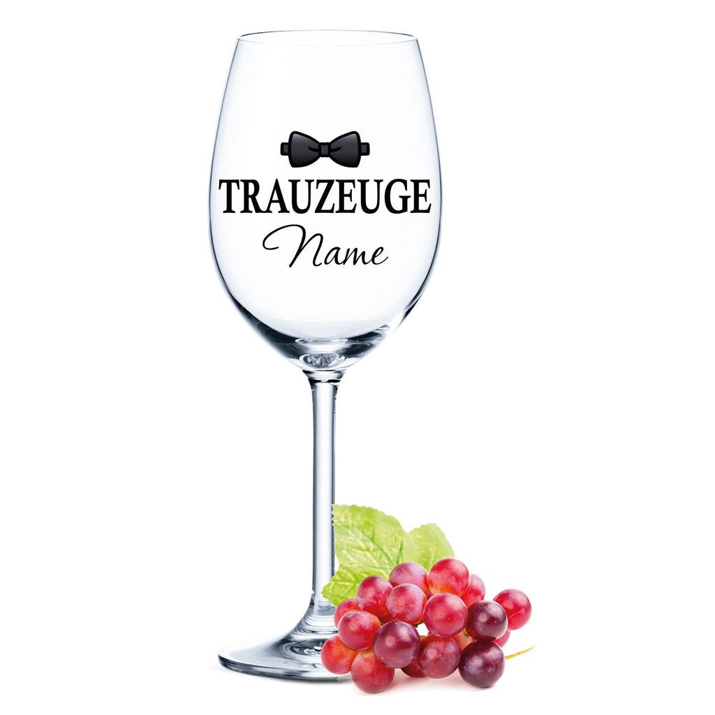 Leonardo Weinglas mit Gravur "Trauzeuge"