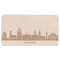 Frühstücksbrettchen Skyline Darmstadt