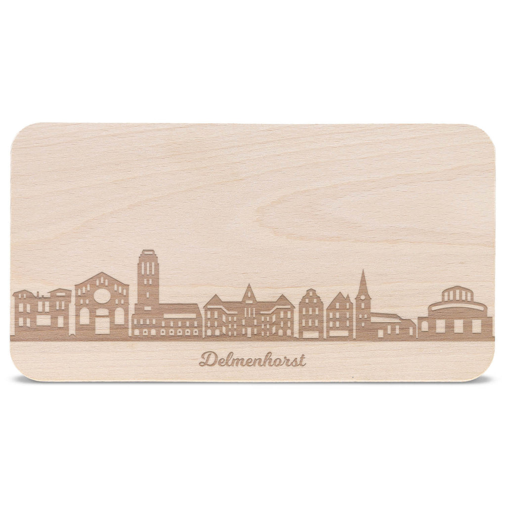 Frühstücksbrettchen Skyline Delmenhorst