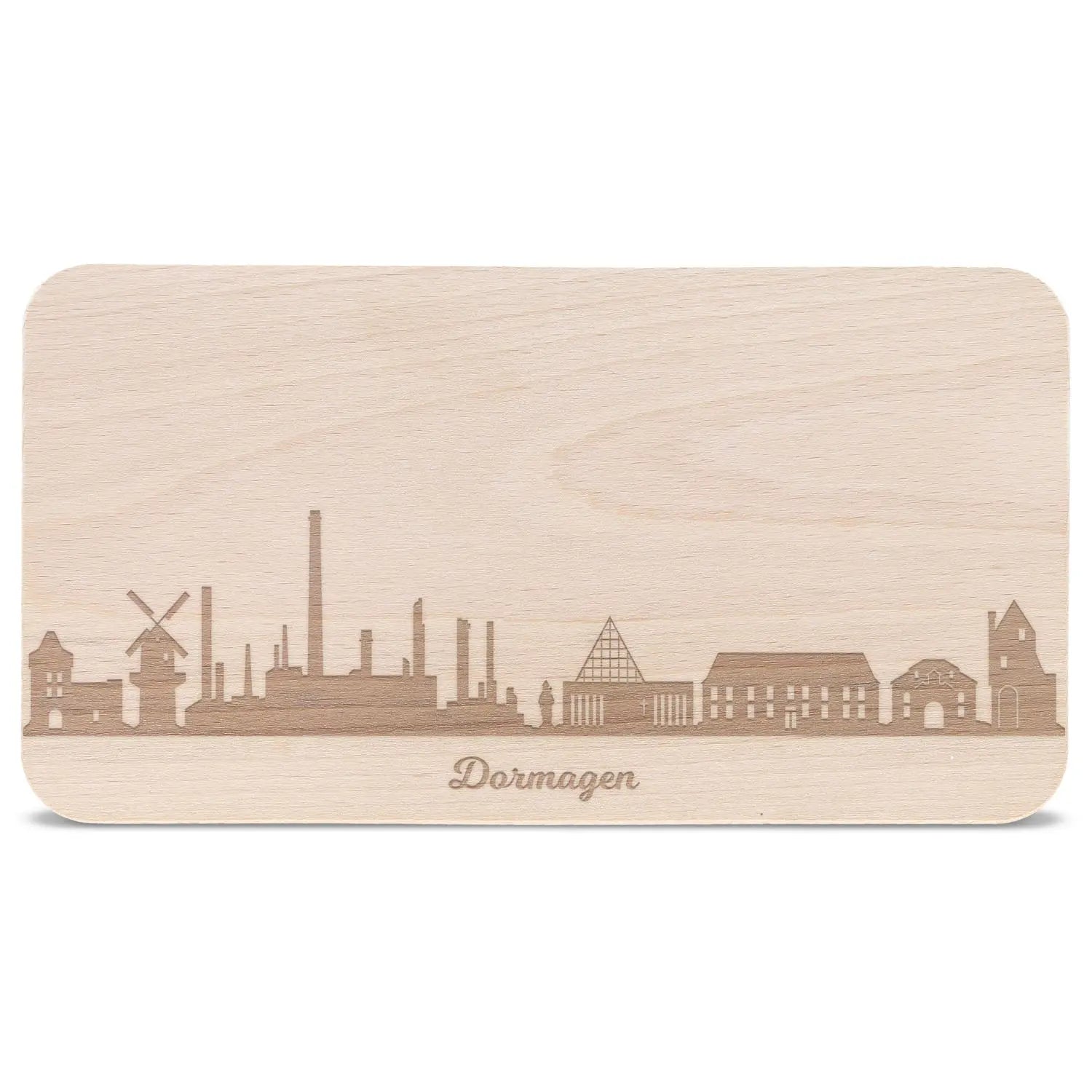 Frühstücksbrettchen Skyline Dormagen