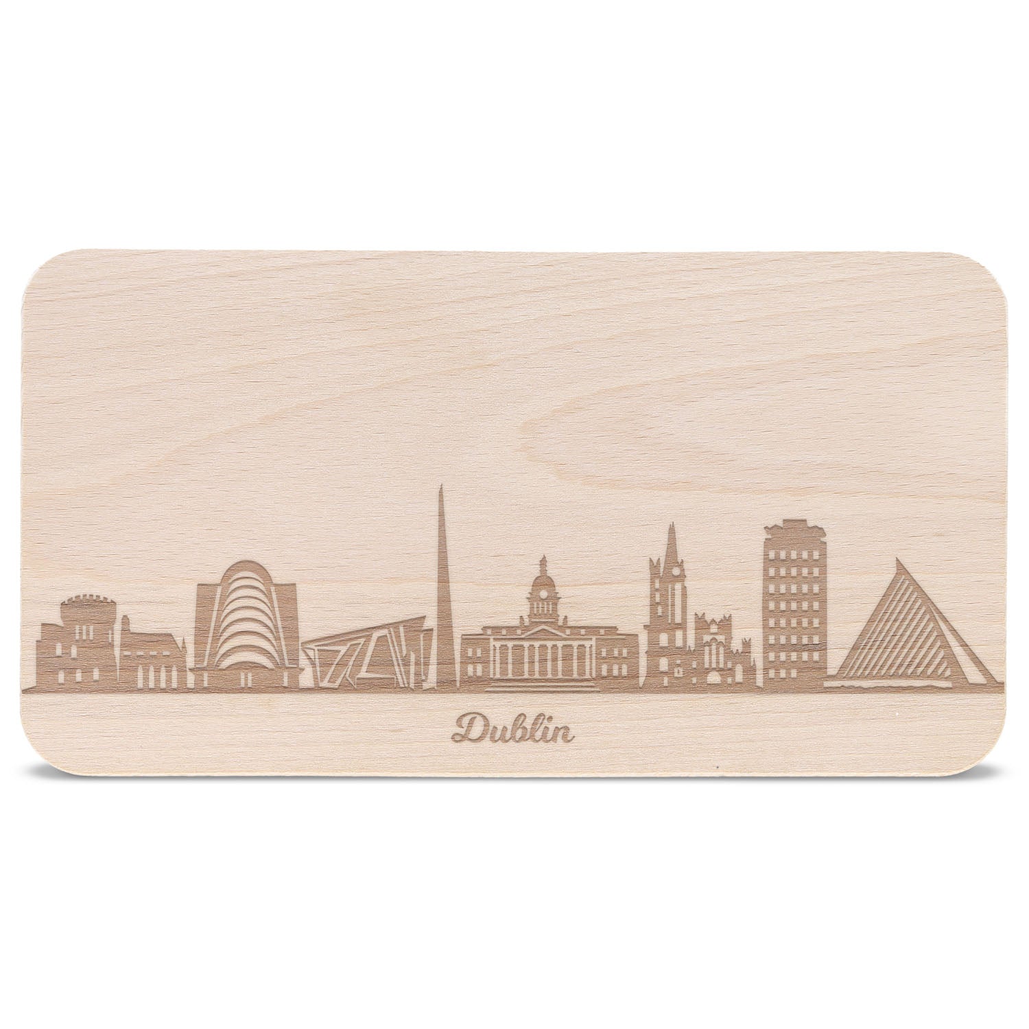 Frühstücksbrettchen Skyline Dublin