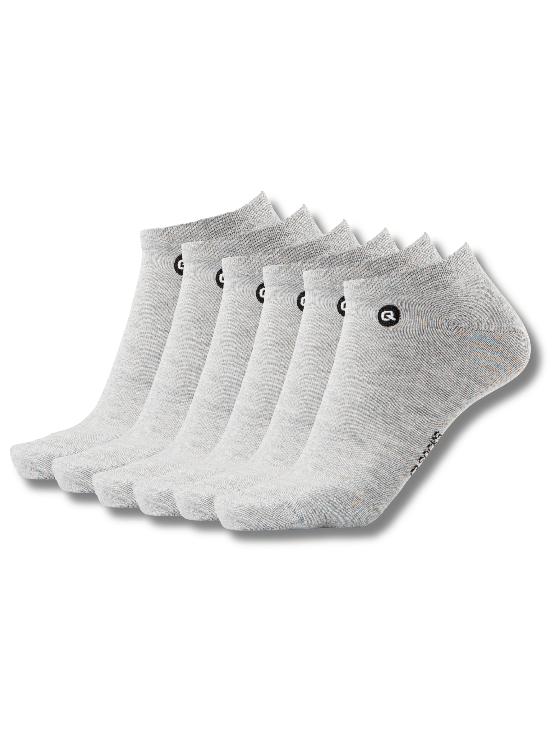 QOLONIA Dünne Sneaker Socken Herren & Damen (6er Pack) – Atmungsaktive Sommer Söckchen