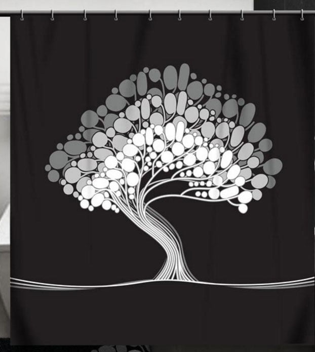 Duschvorhang EVA Badezimmer Dusche Vorhang Wasserabweisend Wasserdicht Shower Curtain 0110
