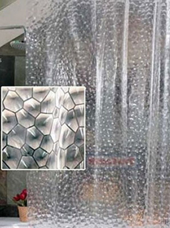 Duschvorhang EVA Badezimmer Dusche Vorhang Wasserabweisend Wasserdicht Shower Curtain 0110