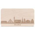 Frühstücksbrettchen Skyline Düsseldorf