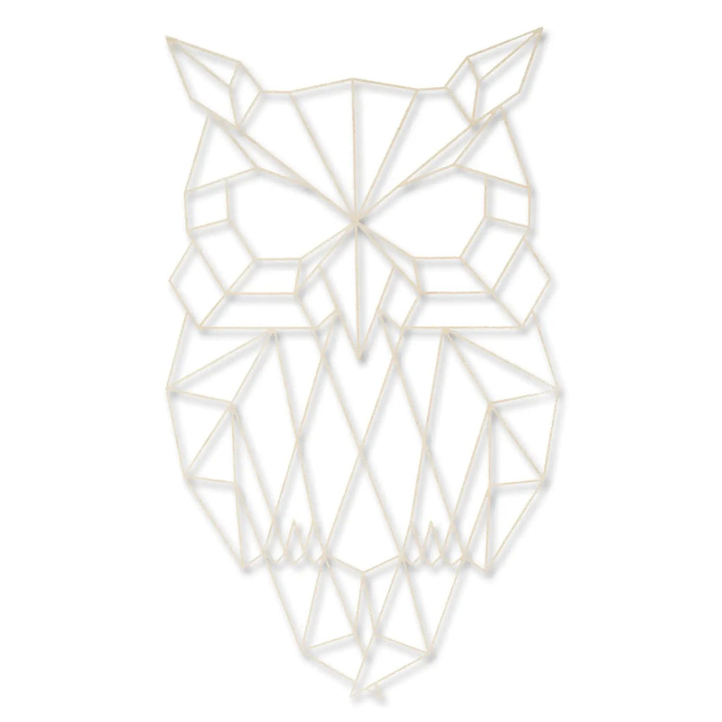 Origami Eule aus Holz -