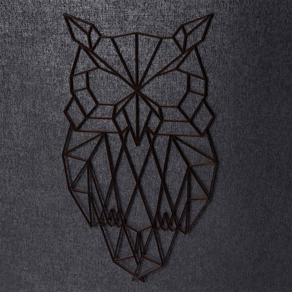 Origami Eule aus Holz -