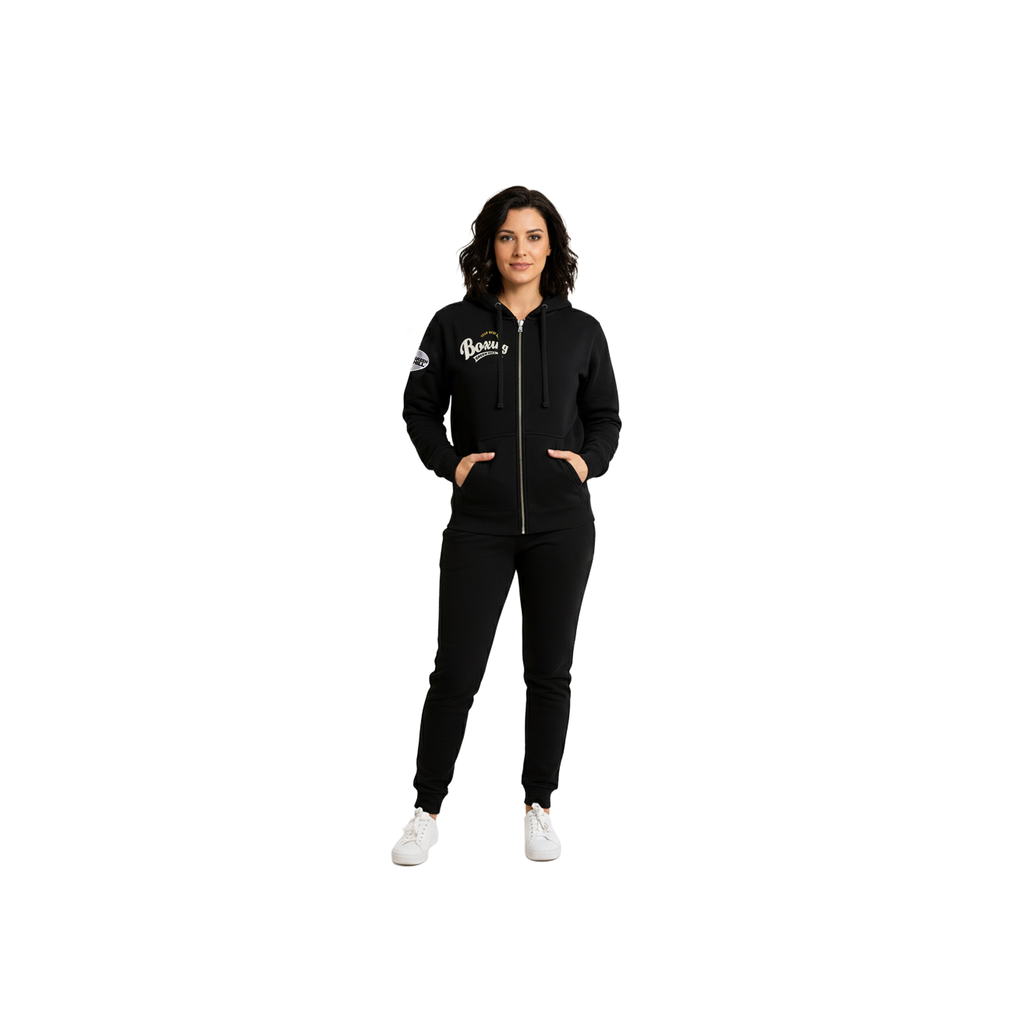 Green Hill Hoodie Jacke BOXING