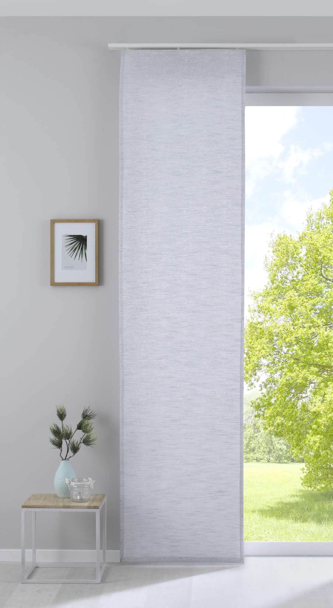 Flächenvorhang mit Jacquardmusterung und Effektgarn »Sivas« Schiebegardine Paneelwagen Moderne Optik 20190351