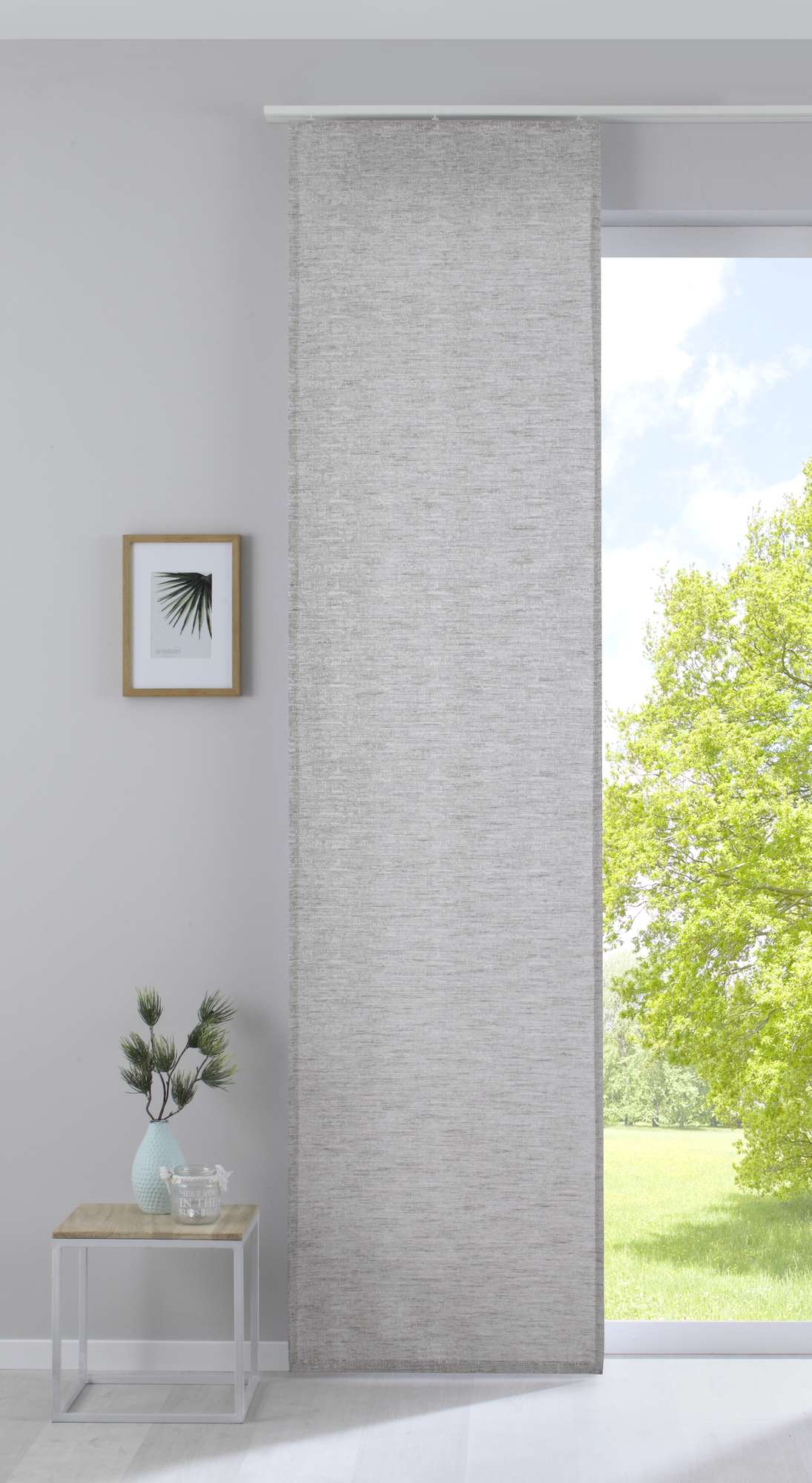 Flächenvorhang mit Jacquardmusterung und Effektgarn »Sivas« Schiebegardine Paneelwagen Moderne Optik 20190351
