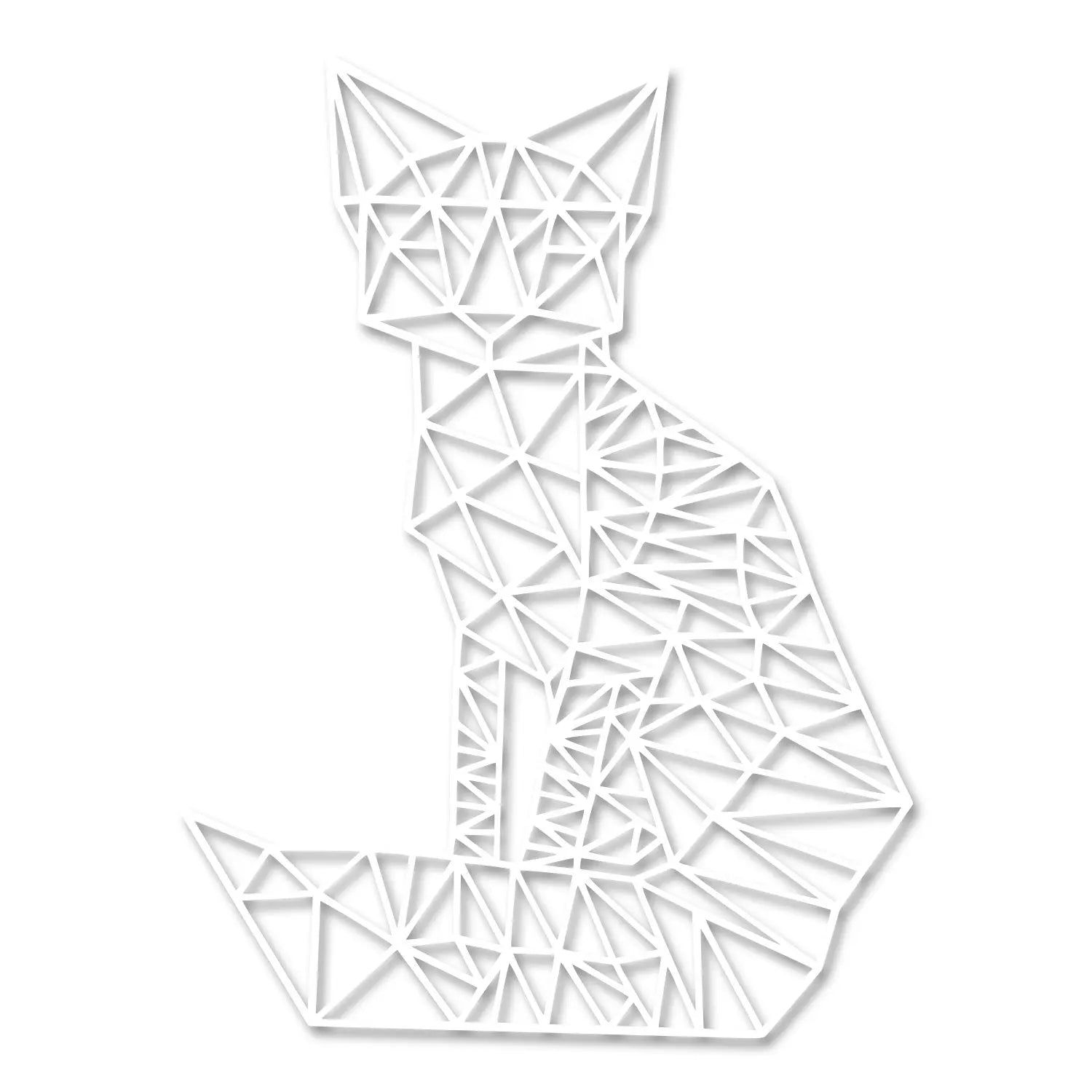 Origami Fuchs aus Holz -