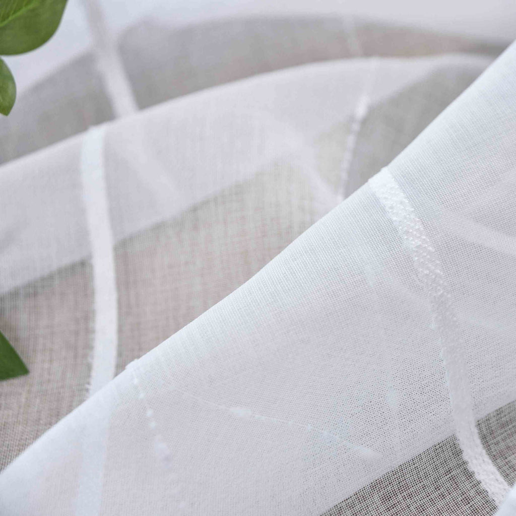 Gardine HxB 245x140 cm Natur Classic »VALENCIA« Multiband Aufhängung Scherli Transparent Leinen-Optik 2023410