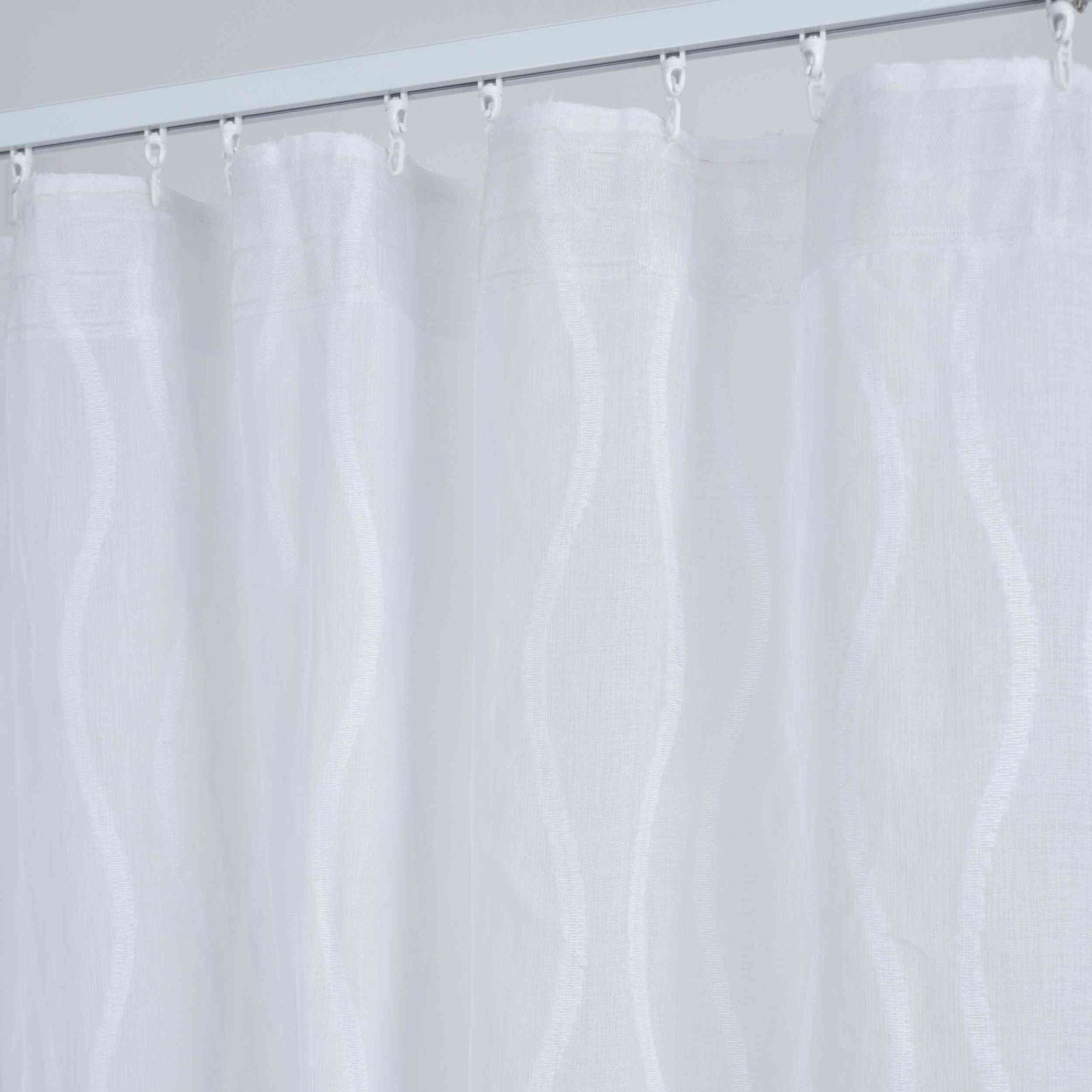 Gardine HxB 245x140 cm Natur Waves »VALENCIA« Multiband Aufhängung Scherli Transparent Leinen-Optik 2023420