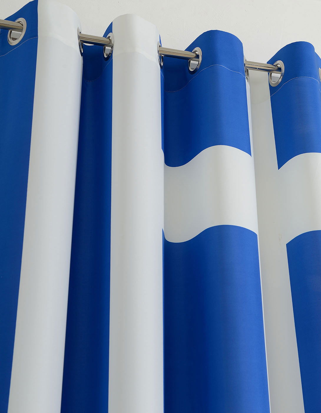 Gardine Vorhang Ösenschal »GLOBAL« Flagge Fußball Fan Flag Banner Landesfarben 20360