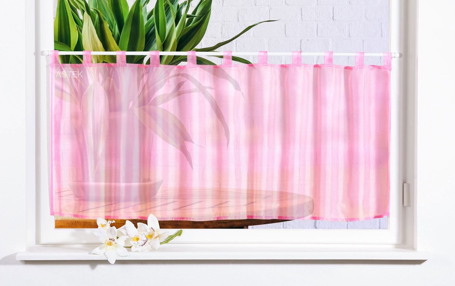 Scheibengardine »UNI« Voile transparent 61070