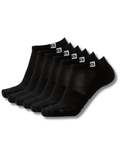 QOLONIA Sneaker Socken Damen & Herren (6er Pack) – Gepolsterte Kurzsocken aus Bio-Baumwolle