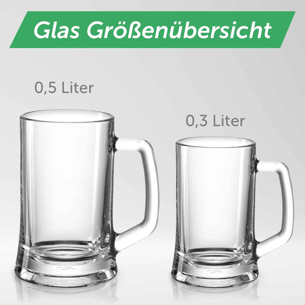 Montana Bierkrug mit Gravur "Smooth & Good Taste"