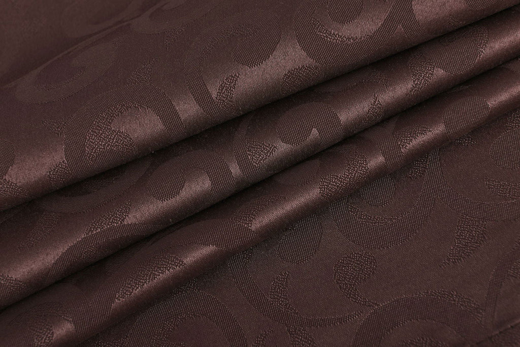 Halley Damast Gardinen Set, 5 Teile, eingenähtes Kräuselband bewährte Jacquard Qualität, blickdicht 20108