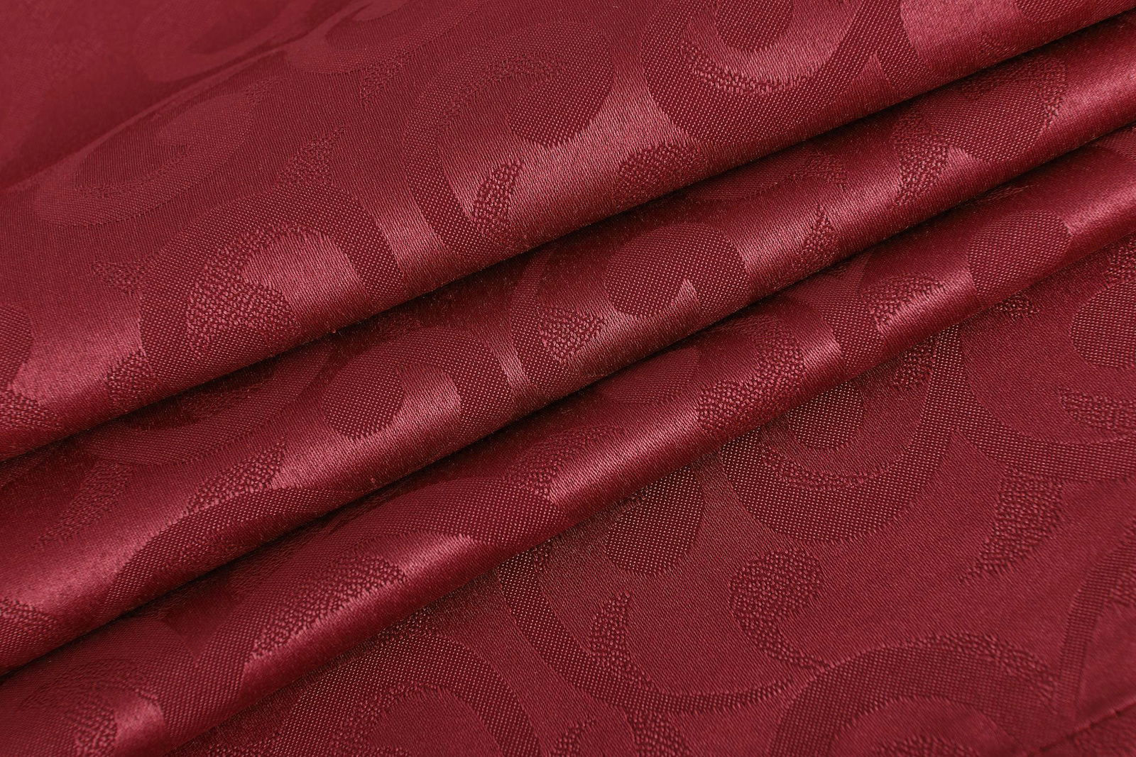 Halley Damast Gardinen Set, 5 Teile, eingenähtes Kräuselband bewährte Jacquard Qualität, blickdicht 20108