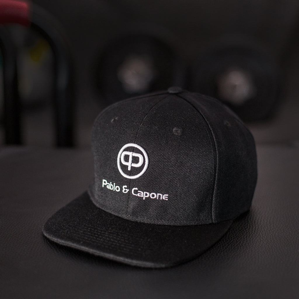Snapback Cap - Black & White
