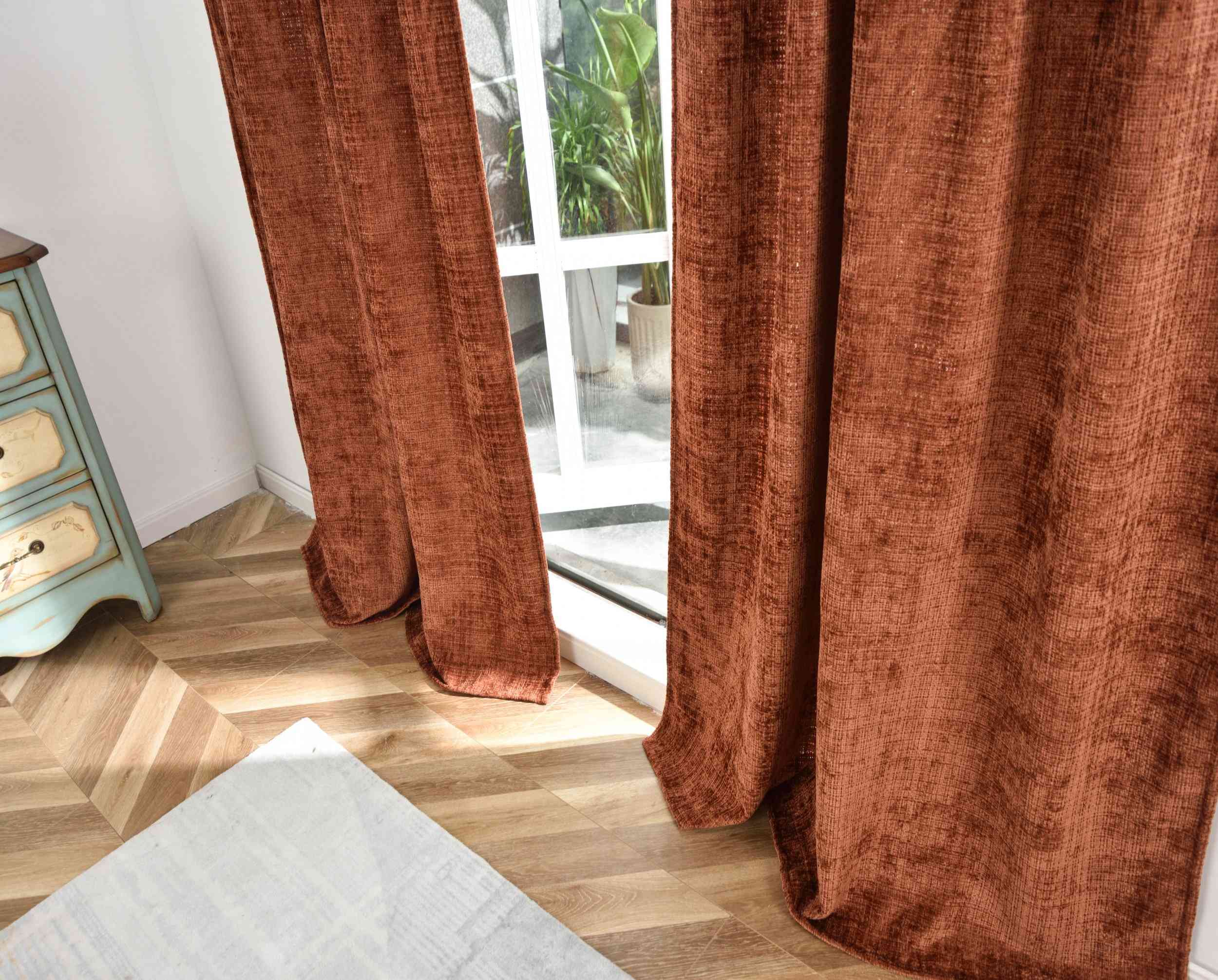 Vorhang Chenille Jacquard »RIGA« mit Multiband-Aufhängung Luxuriöser Stil für Ihr Zuhause 2023500