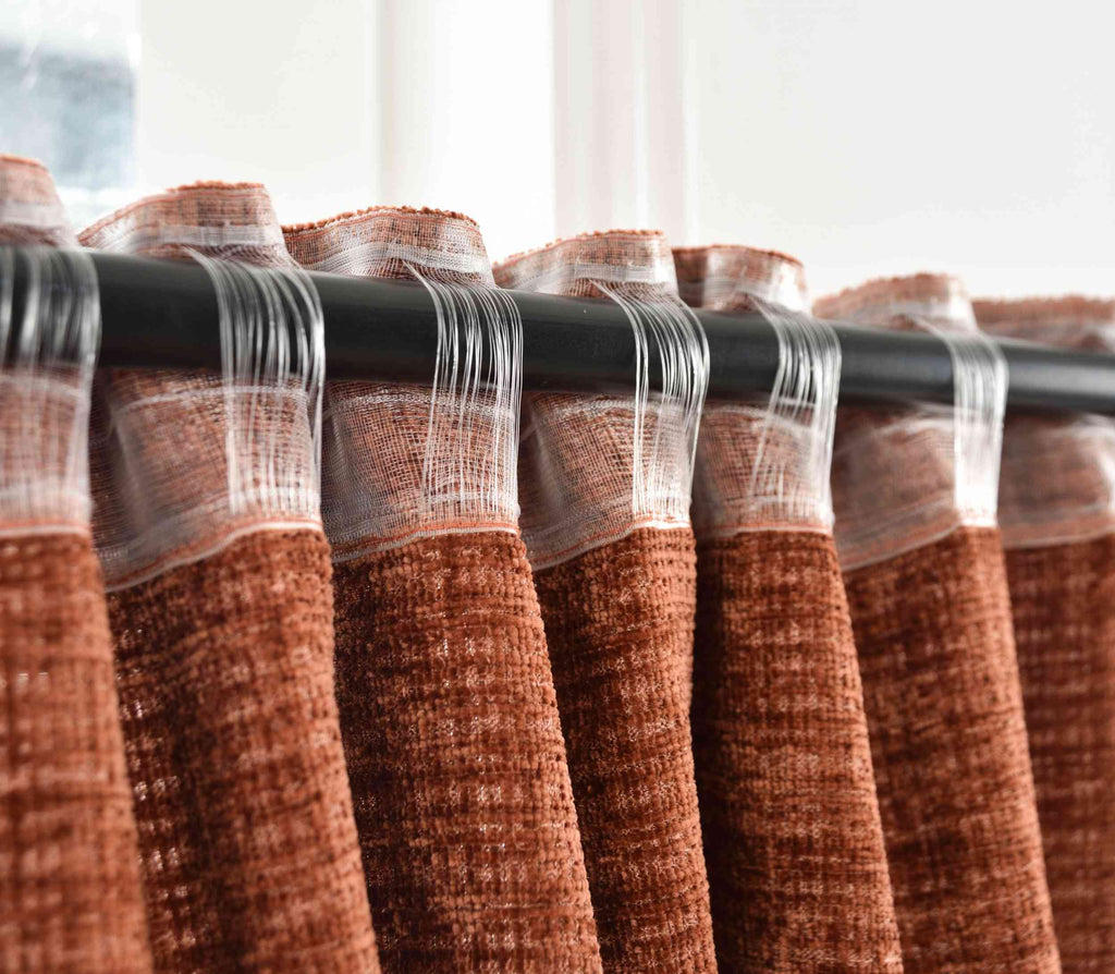 Vorhang Chenille Jacquard »RIGA« mit Multiband-Aufhängung Luxuriöser Stil für Ihr Zuhause 2023500