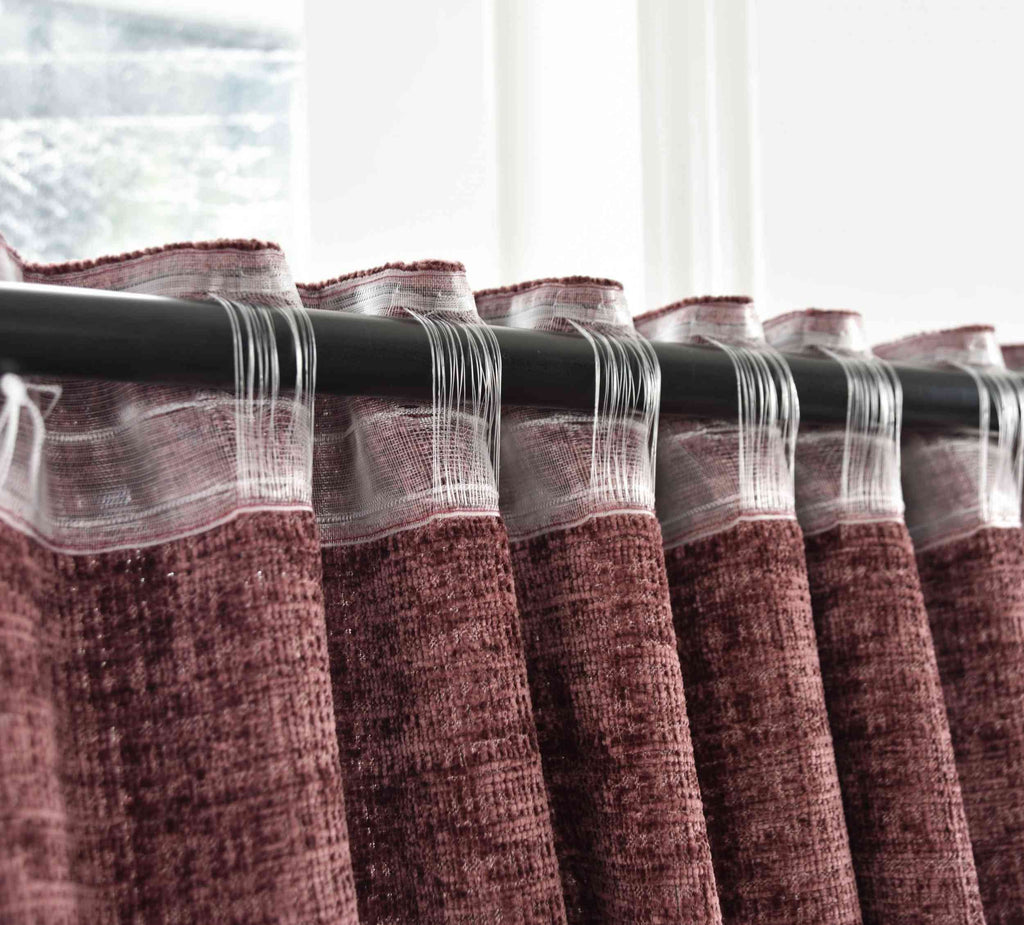 Vorhang Chenille Jacquard »RIGA« mit Multiband-Aufhängung Luxuriöser Stil für Ihr Zuhause 2023500