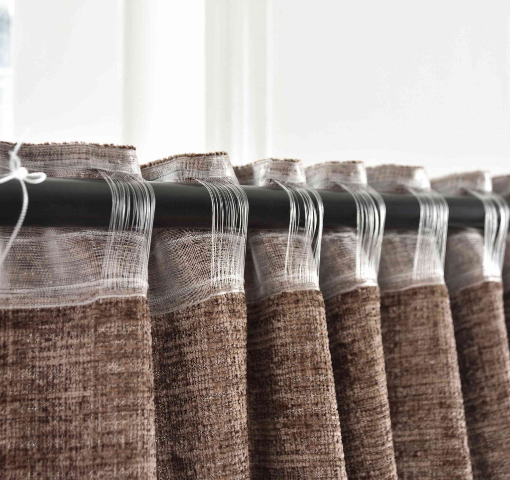Vorhang Chenille Jacquard »RIGA« mit Multiband-Aufhängung Luxuriöser Stil für Ihr Zuhause 2023500
