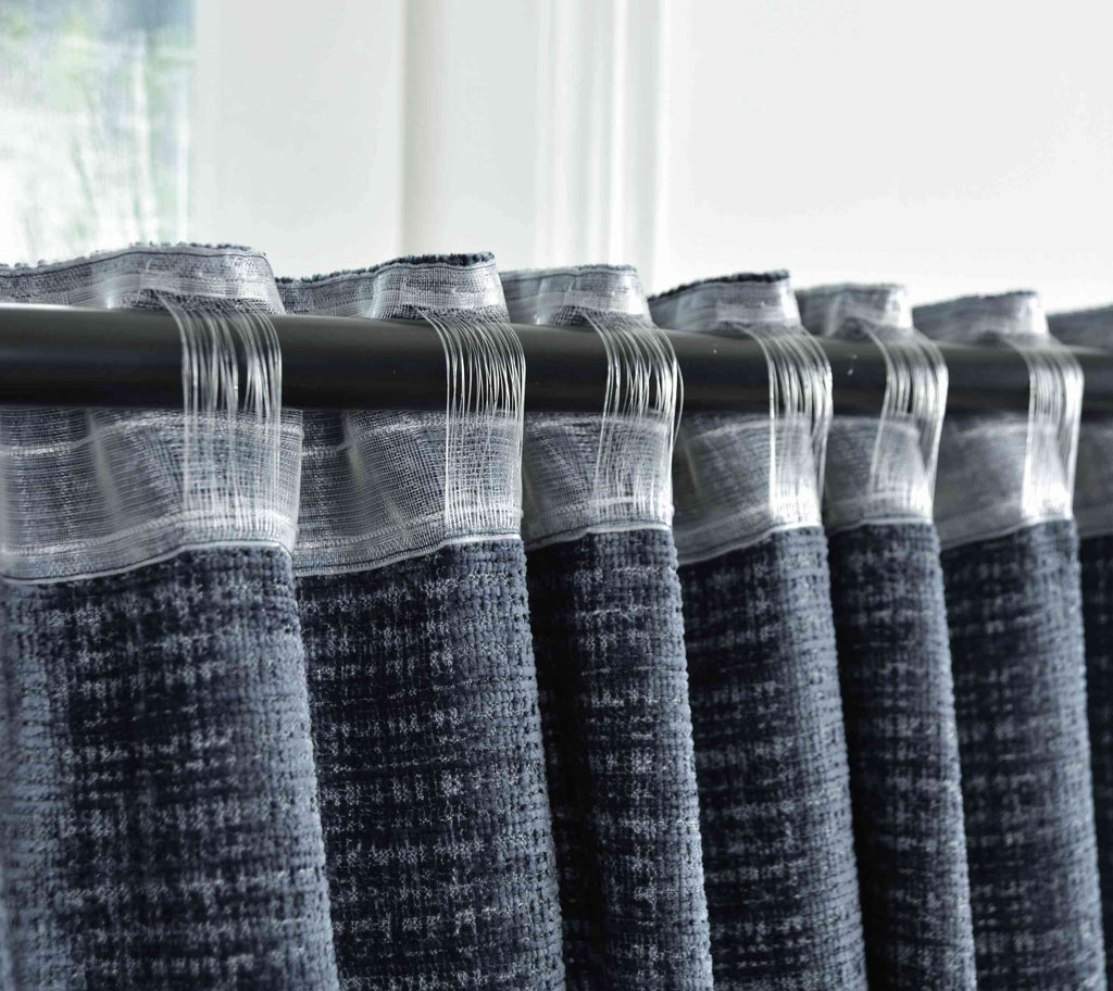 Vorhang Chenille Jacquard »RIGA« mit Multiband-Aufhängung Luxuriöser Stil für Ihr Zuhause 2023500