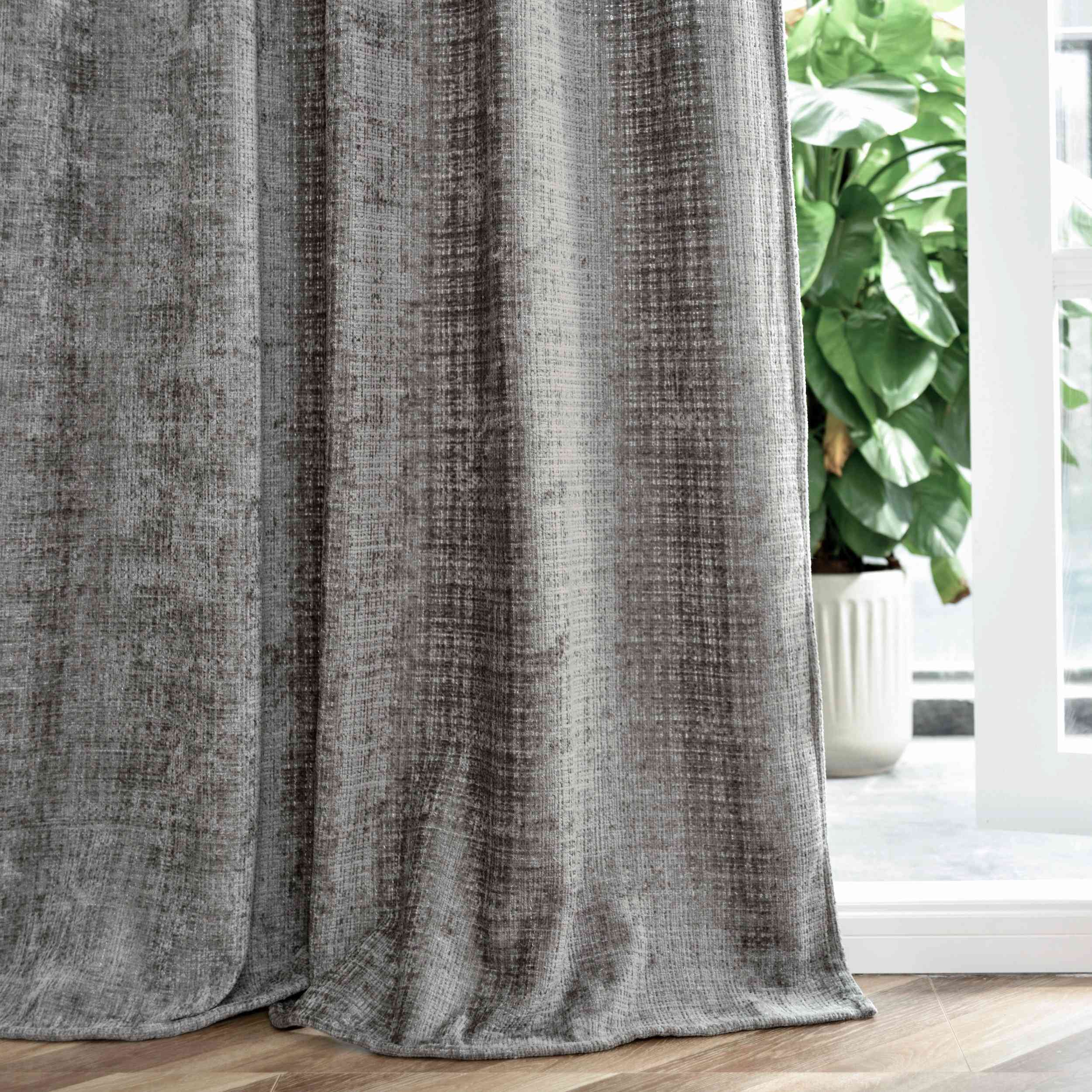 Vorhang Chenille Jacquard »RIGA« mit Multiband-Aufhängung Luxuriöser Stil für Ihr Zuhause 2023500