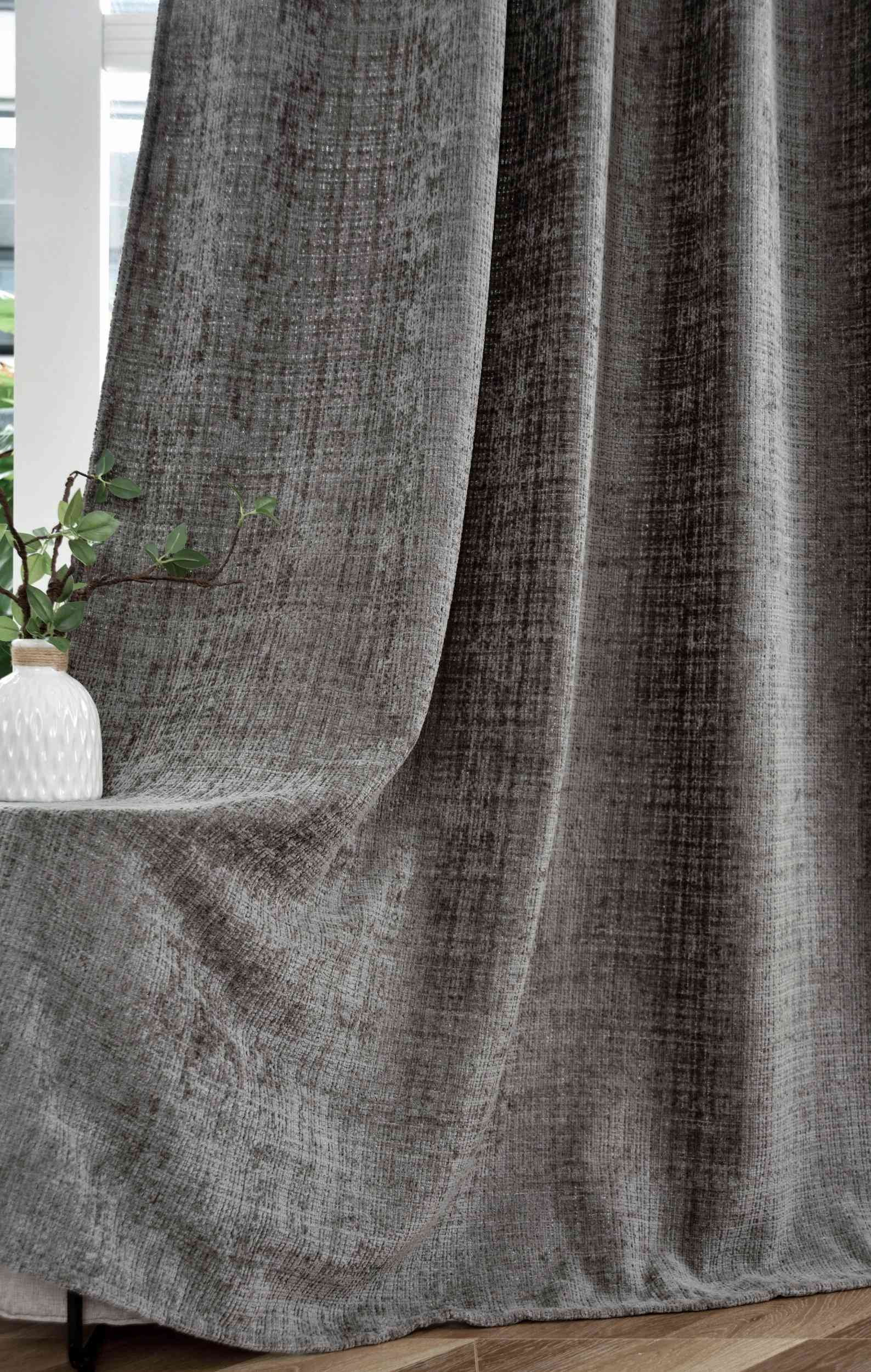 Vorhang Chenille Jacquard »RIGA« mit Multiband-Aufhängung Luxuriöser Stil für Ihr Zuhause 2023500