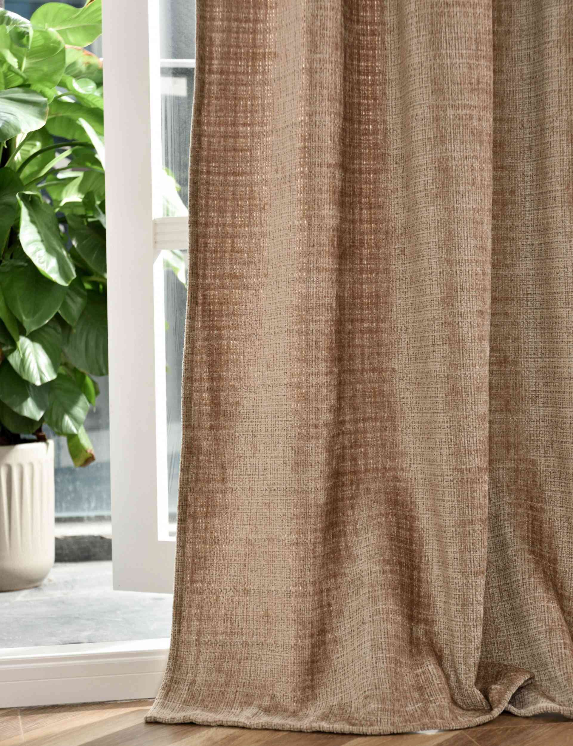 Vorhang Chenille Jacquard »RIGA« mit Multiband-Aufhängung Luxuriöser Stil für Ihr Zuhause 2023500