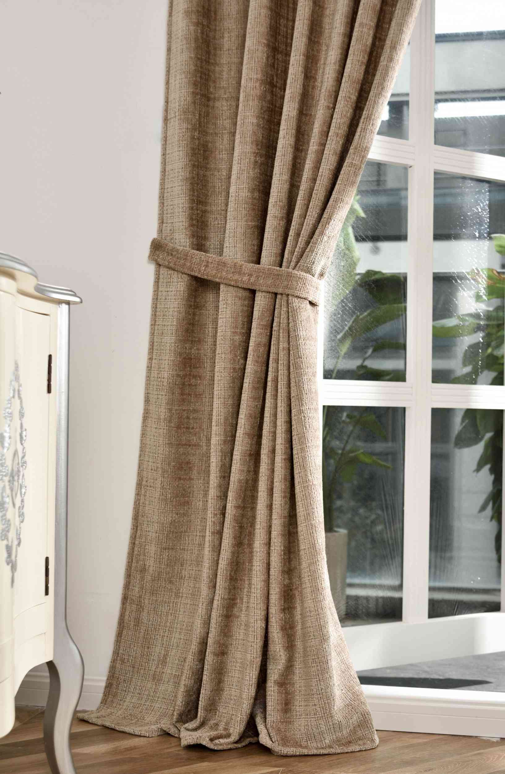 Vorhang Chenille Jacquard »RIGA« mit Multiband-Aufhängung Luxuriöser Stil für Ihr Zuhause 2023500