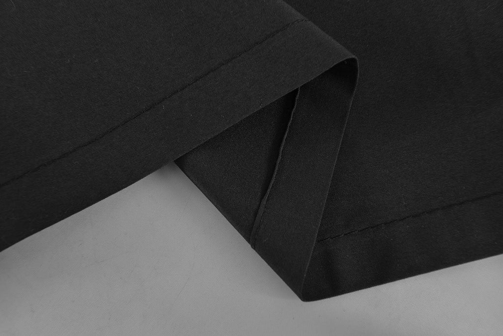 Doppel Raffrollo Palma Microsatin matt Voile Faltgardinen Faltrollo Schlaufenrollo mit Universalgardinenband 20410