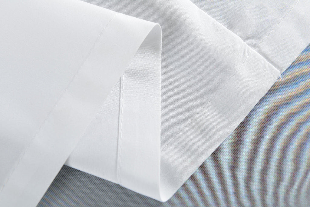 Doppel Raffrollo Palma Microsatin matt Voile Faltgardinen Faltrollo Schlaufenrollo mit Universalgardinenband 20410