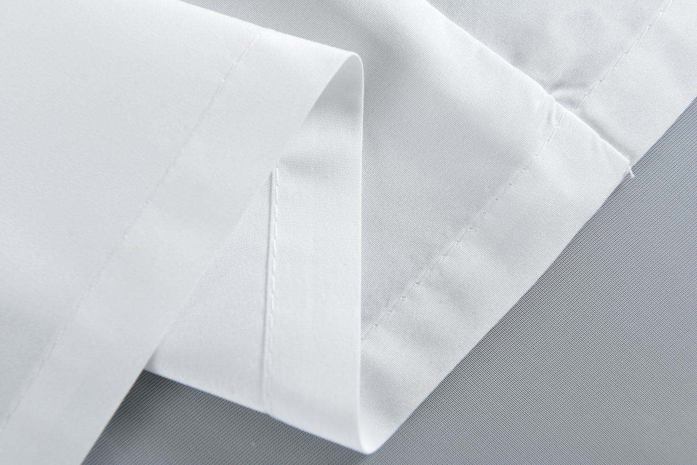 Doppel Raffrollo Palma Microsatin matt Voile Faltgardinen Faltrollo Schlaufenrollo mit Universalgardinenband 20410