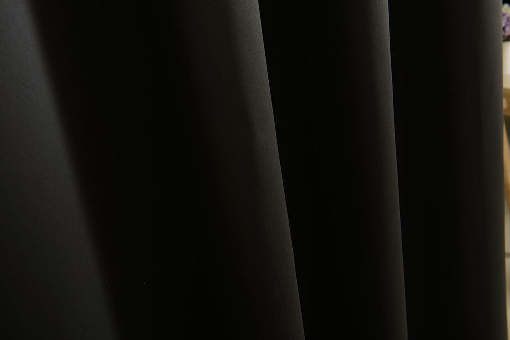 Verdunkelungsvorhang Ösen matt uni Farben blickdicht Blackout 20600